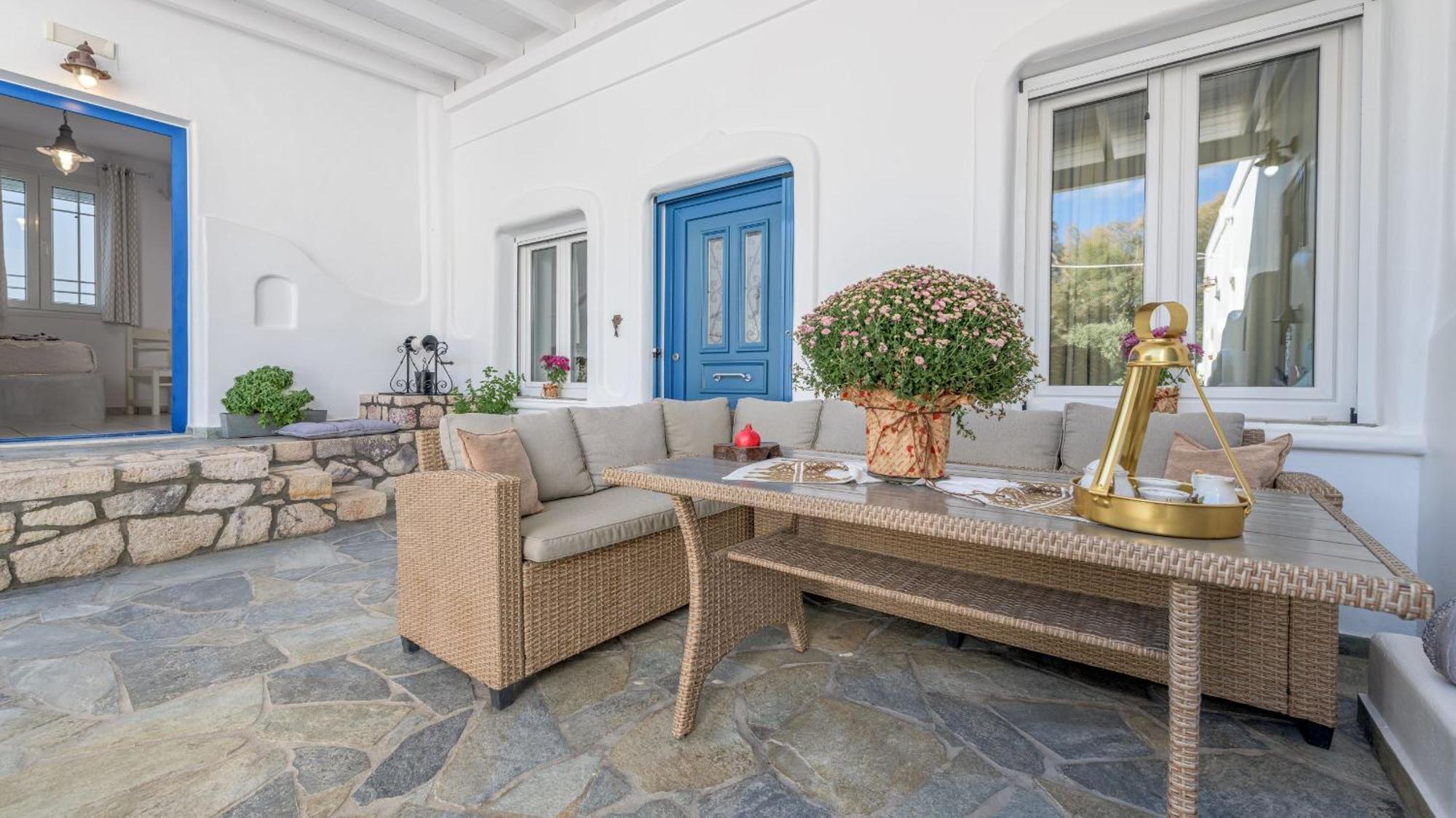 Floras Rooms Pollonia Exterior foto